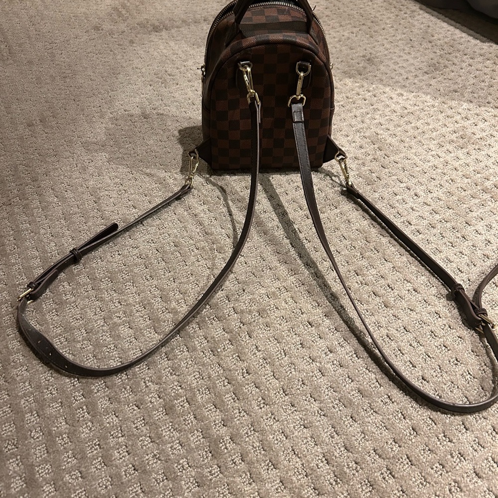 Designer inspired Checkered Mini Bag - Picture 3 of 3